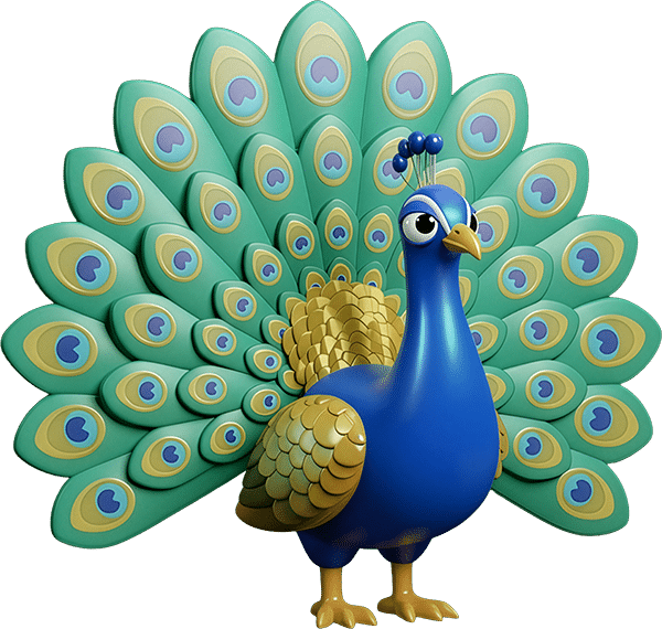 unlimited graphic design subscription service-peacock