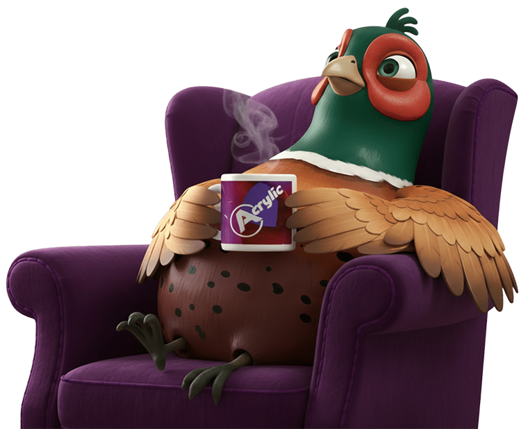 unlimited graphic design subscription service-pheasant-sat-mug-purple